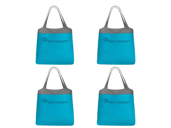 Bolsa Sea To Summit Ultra Sil Nano Shopping Bag Teal Blue x4 Unid