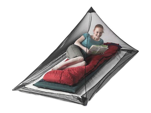 Mosquitero Simple Sea To Summit Mosquito Pyramid Net Black